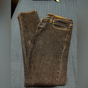 Hollister Blue Slim Jeans Distressed Denim